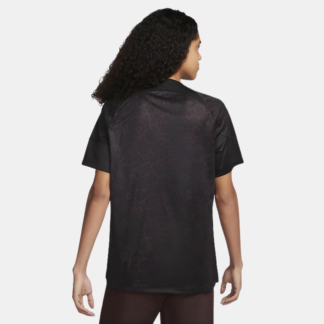 Camisa Goleiro Seleção Brasileira 22/23 Nike Torcedor Masculina - Preta com detalhes em amarelo - imagem 2