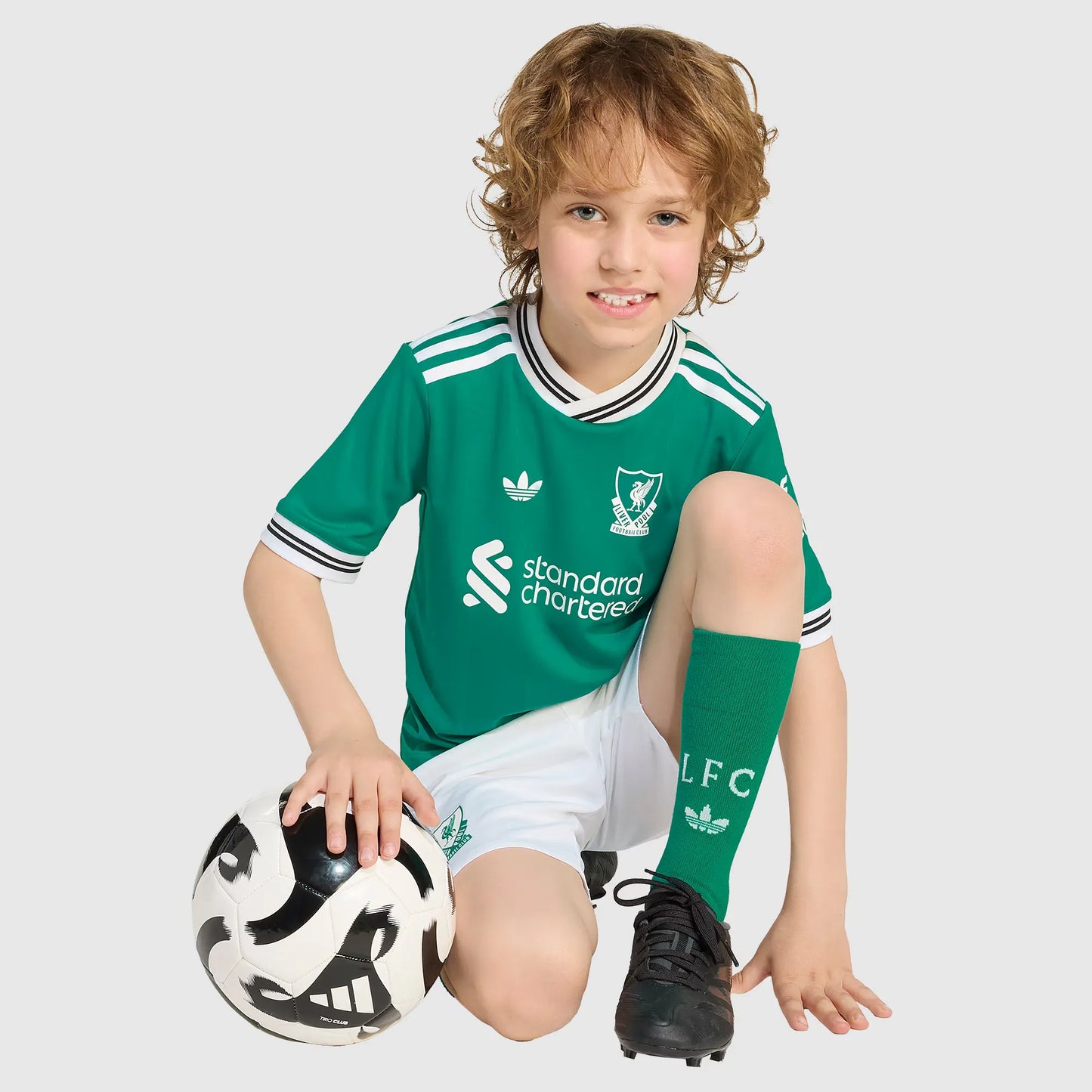 Conjunto Infantil adidas Liverpool 2025/26 III - imagem 3