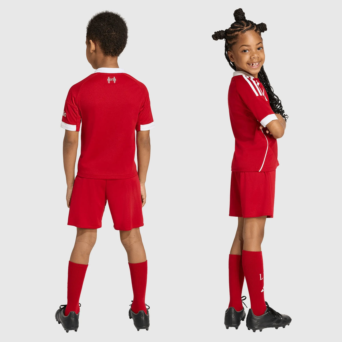 Conjunto Infantil adidas Liverpool 2025/26 I - imagem 3