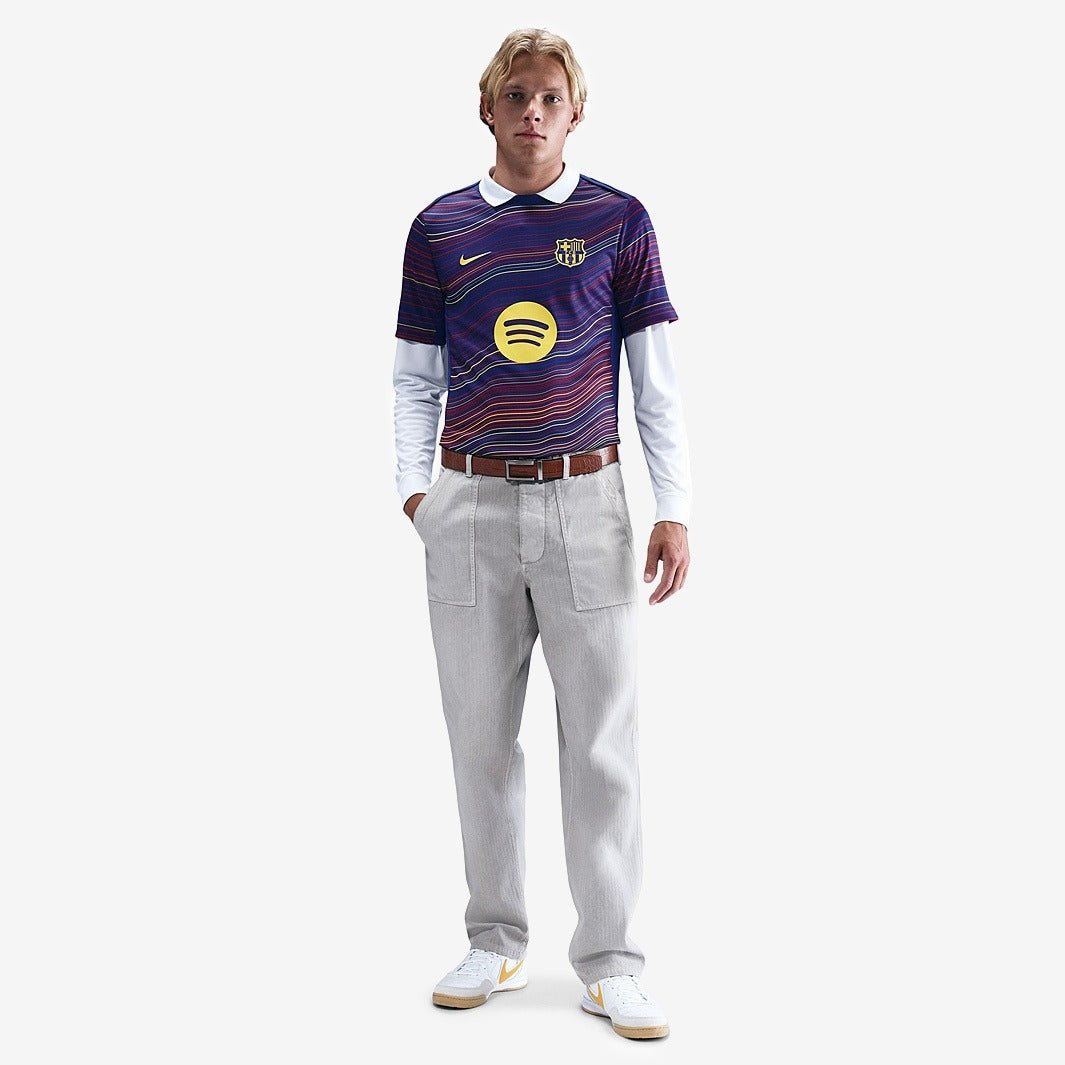 Camisa Nike Barcelona 2025/26 Pré-Jogo - imagem 2