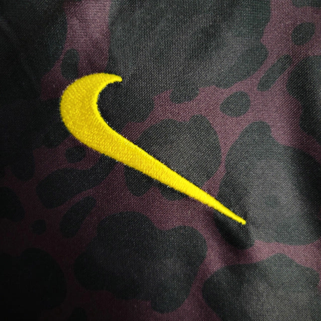Camisa Goleiro Seleção Brasileira 22/23 Nike Torcedor Masculina - Preta com detalhes em amarelo - imagem 4