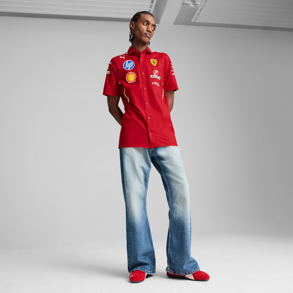 Camisa Scuderia Ferrari 2025 Team Masculina - imagem 3