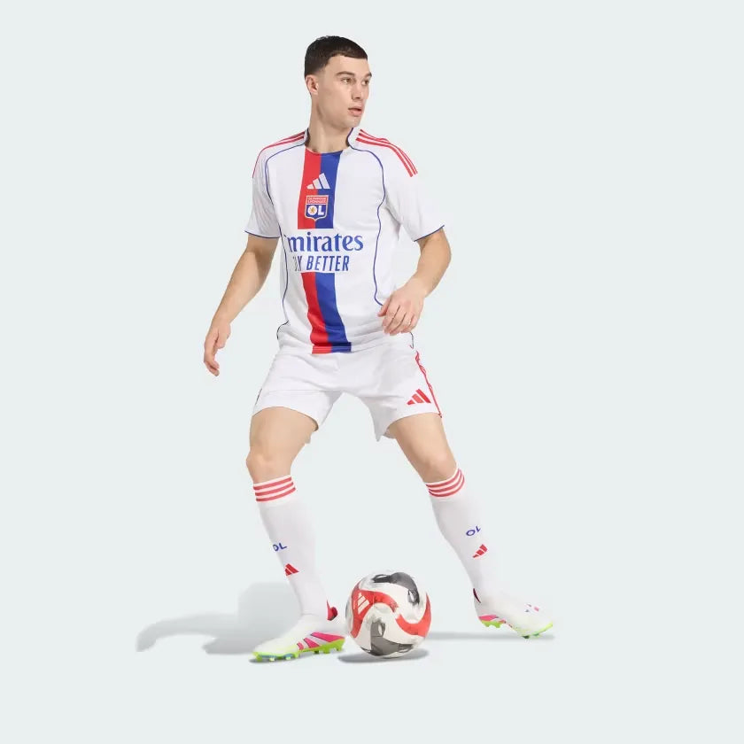 Camisa adidas Olympique Lyonnais 2025/26 I - imagem 3