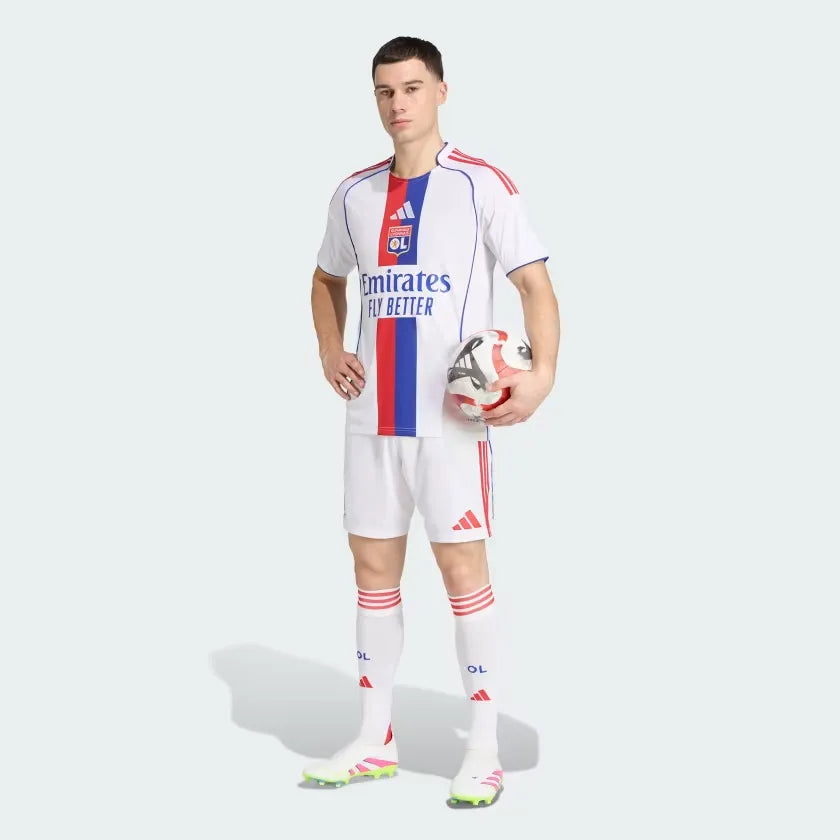 Camisa adidas Olympique Lyonnais 2025/26 I - imagem 4