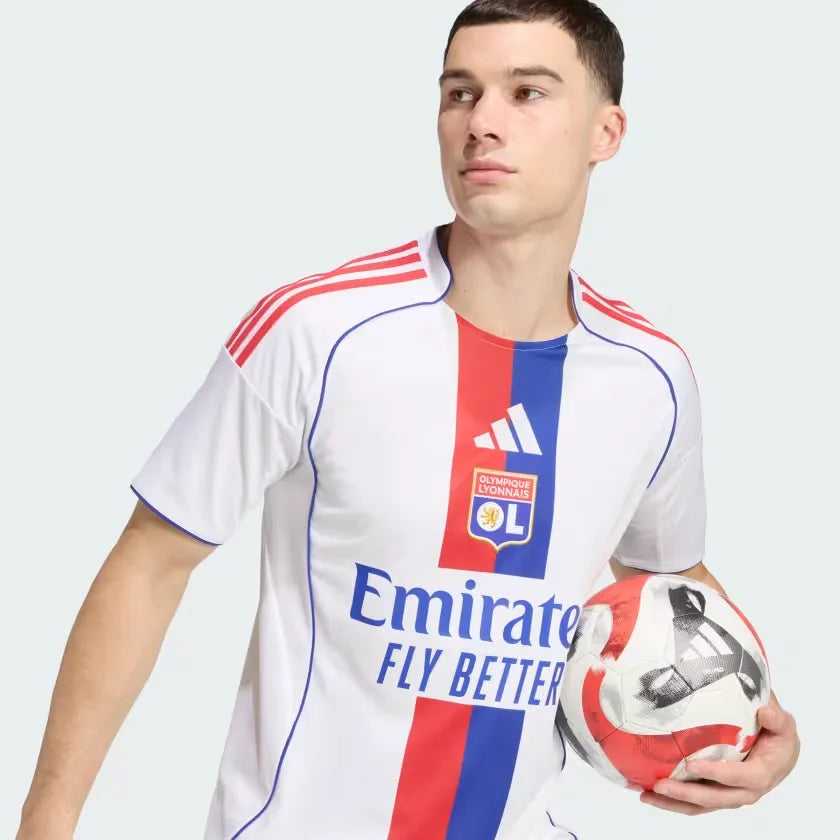Camisa adidas Olympique Lyonnais 2025/26 I - imagem 5