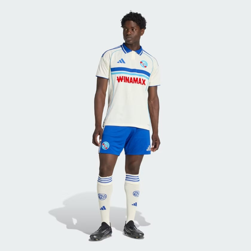 Camisa adidas RC Strasbourg 2025/26 I - imagem 7